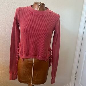 Casual FP One Long Sleeve Waffle Knit Top